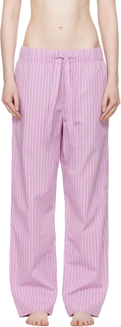 Tekla Pink Poplin Pyjama Pants