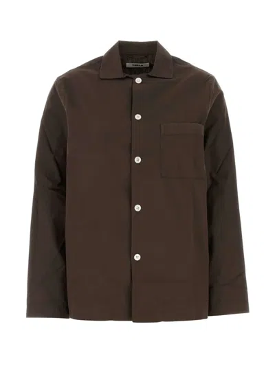 TEKLA POPLIN PYJAMA TOP