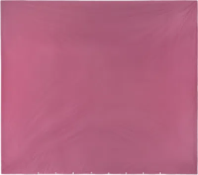 Tekla Purple Percale Duvet Cover, King In Pink
