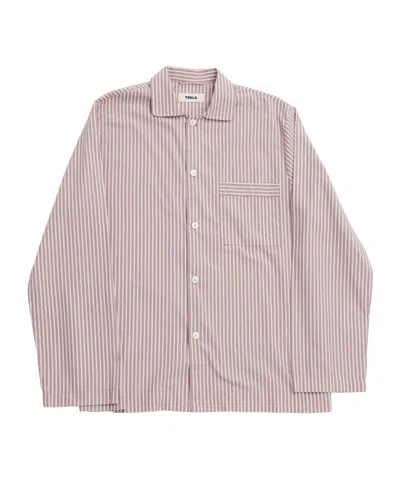 Tekla Purple White Pajamas In Neutral