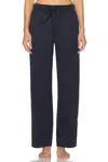 Tekla Pyjama Pant In Blue