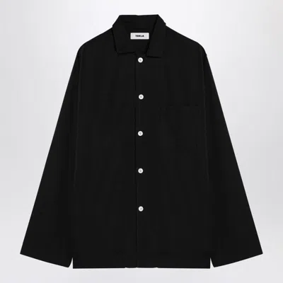 Tekla Pyjama Shirt In Black