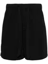 Tekla Pyjamas Poplin Shorts In Black