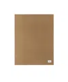 Tekla Rectangular Brushed Wool Blanket In Brown