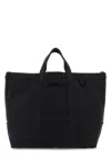 Tekla Slate Canvas Shopping Bag