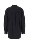 Tekla Slate Cotton Pyjama Shirt In Slate
