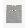 Tekla Stone Heavyweight Terry-cotton Bath Sheet In Gray