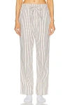 TEKLA STRIPE PANT