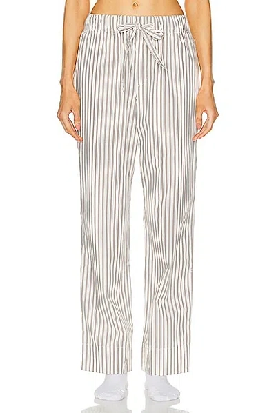 Tekla Stripe Pant In Hopper Stripes