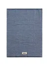 Tekla Striped Bath Rug In Blue