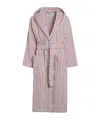 Tekla Striped Bathrobe In Multi
