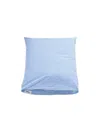 Tekla Striped Percale Pillowcase In Blue