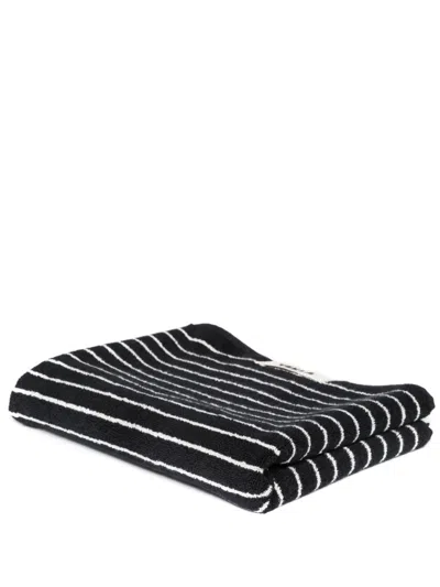 Tekla Terry Towel (90cmx30cm) In Black
