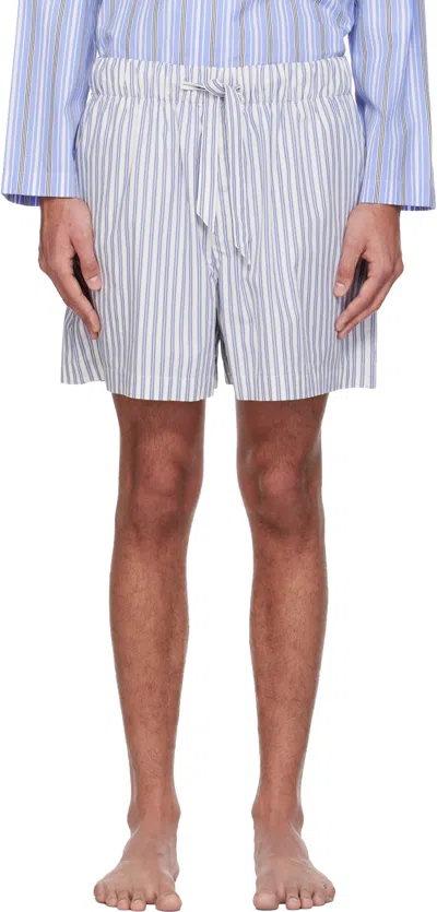 Tekla Drawstring Pajama Shorts In Multi