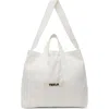 Tekla White Beach Tote In White