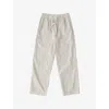 Tekla Stripe-pattern Pajama Trousers In Hopper Stripes