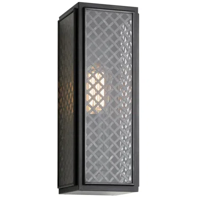 Pre-owned Tekna Annet Mesh-c Wall Sconce In Dark Bronze Finish In Transparent