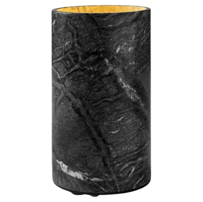 Pre-owned Tekna Astone Floor Od Led Floor Lamp In Marble Nero Marquina In Black