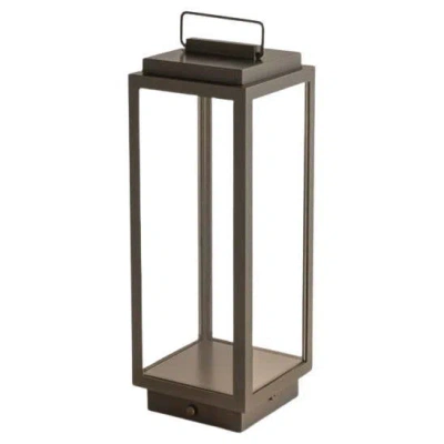 Pre-owned Tekna Blakes Petite Table Lamp - 3000k In Sateen Brass Frosted Glass In Transparent