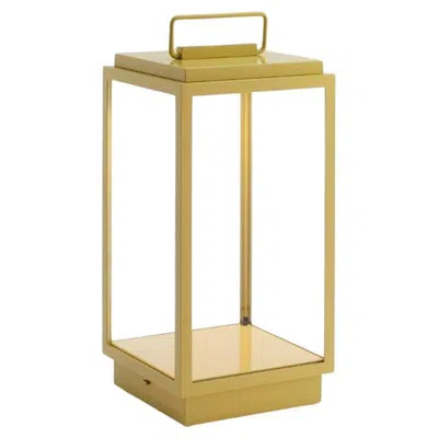 Pre-owned Tekna Blakes Table Lamp - 2700k Lacquered Jet Black Ribbed Glass