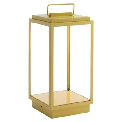 Pre-owned Tekna Blakes Table Lamp - 3000k Lacquered Maize Clear Glass In Brown