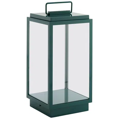 Pre-owned Tekna Blakes Table Lamp In Bronze With Bottle Green Lacquer