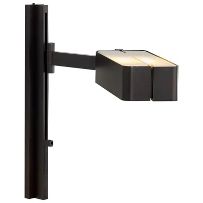Pre-owned Tekna Butterfield Wall Lamp With Dark Brass Finish In Black
