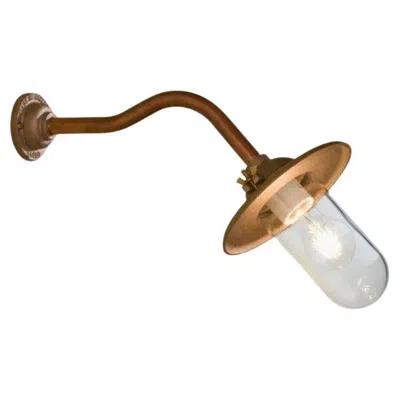 Pre-owned Tekna Butterfly 45° Copper Frosted Glass In Brown