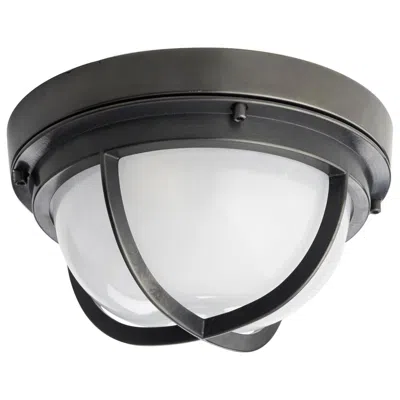 Pre-owned Tekna Cape Cornwall Wall Or Ceiling Light With Dark Bronze Finish In Transparent