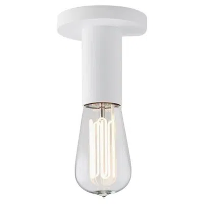 Pre-owned Tekna Cod D Wall Or Ceiling Light In Lacquered White