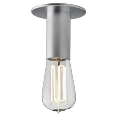 Pre-owned Tekna Cod Wall Or Ceiling Light In Brushed Chrome Plated Brass In Transparent