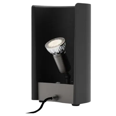 Pre-owned Tekna Coombe Floor Lamp In Cast Bronze Finish In Black