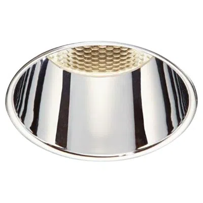 Pre-owned Tekna Flatspot 1 Trimless Citizen Led Recessed Downlight With Chrome Finish In Transparent