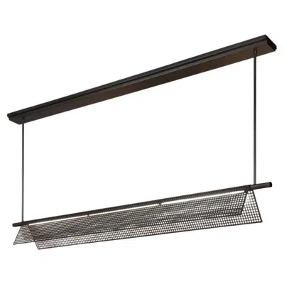 Pre-owned Tekna Hurton Led Tube 2700k Vintage Brass In Black