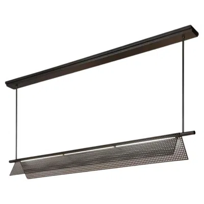 Pre-owned Tekna Hurton Pendant Light With Dark Bronze Finish In Black