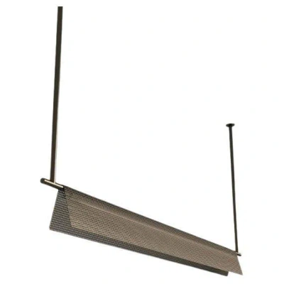 Pre-owned Tekna Hurton Pendant Light With Vintage Brass Finish In Transparent