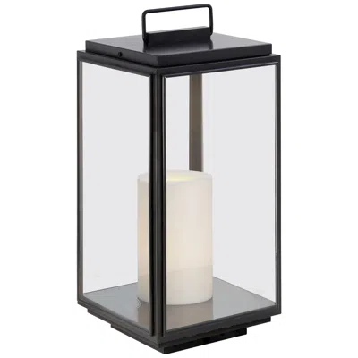 Pre-owned Tekna Ilford Large Led Floor Lamp With Dark Bronze Finish And Clear Glass In Gold