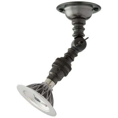 Pre-owned Tekna Lilley Spot Led Light With Dark Bronze Finish In Black