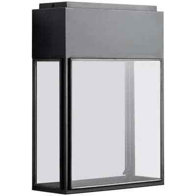 Pre-owned Tekna Marlow Wall Light With Dark Bronze Finish And Clear Glass In Transparent