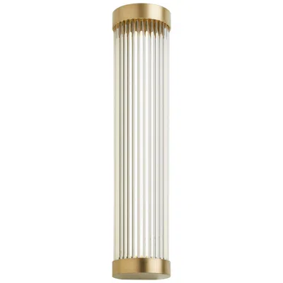 Pre-owned Tekna Mercer Long Wall Light With Gold-plated Brass Finish