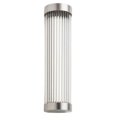 Pre-owned Tekna Mercer Polished Nickel Plated Brass In Transparent
