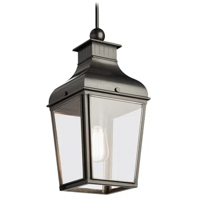 Pre-owned Tekna Montrose Small-c Pendant Light With Dark Bronze Finish And Clear Glass In Gold