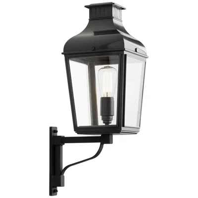 Pre-owned Tekna Montrose Small-c Wall Light On Bracket With Bronze Finish And Clear Glass In Gold