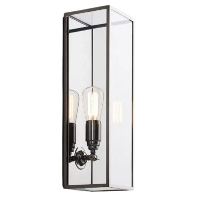 Pre-owned Tekna Musar 10 Vintage Brass Clear Glass In Transparent