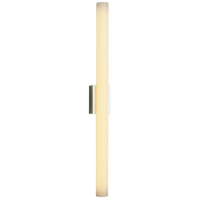 Pre-owned Tekna Phare Single Wall Lamp With Polished Chrome Finish, Large In Orange