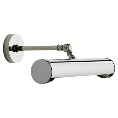Pre-owned Tekna Picture Small Wall Light With Polished Nickel Finish In Transparent