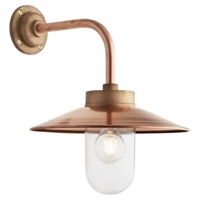 Pre-owned Tekna Quay Light 90° Lacquered Custom Color Clear Glass In Sand