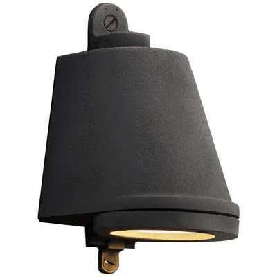 Pre-owned Tekna Spreaderlight 230v Led Wall Light With Rough Dark Bronze Finish In Black