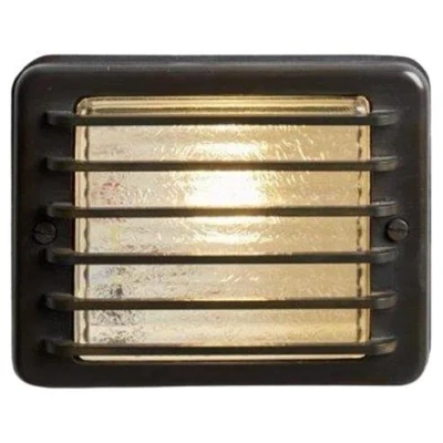 Pre-owned Tekna Steplight 110v - Led Brushed Nickel Plated Brass Clear Glass In Black