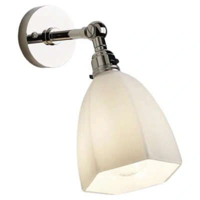 Pre-owned Tekna Stiffkey Wall Light With Polished Chrome Finish In Sand